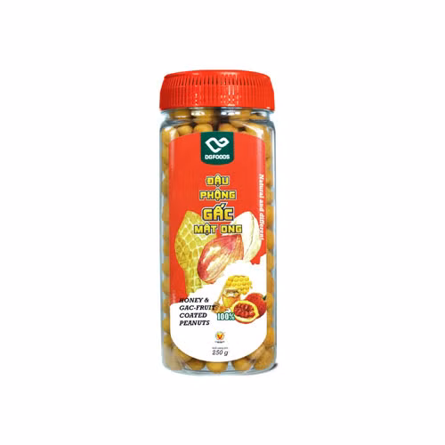 Đậu phộng gấc mật ong