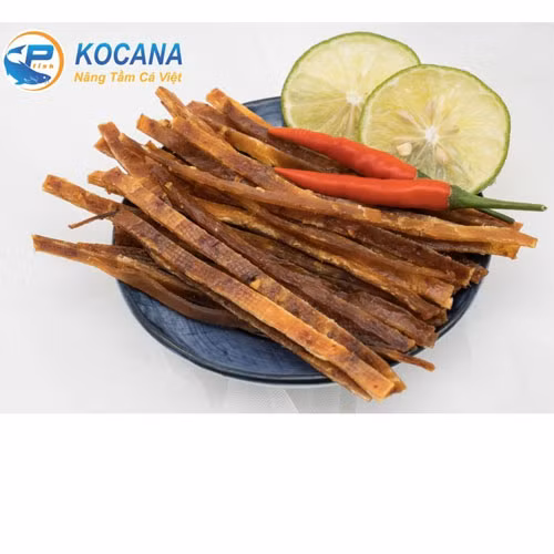 Cá tra sấy ăn liền vị tiêu
