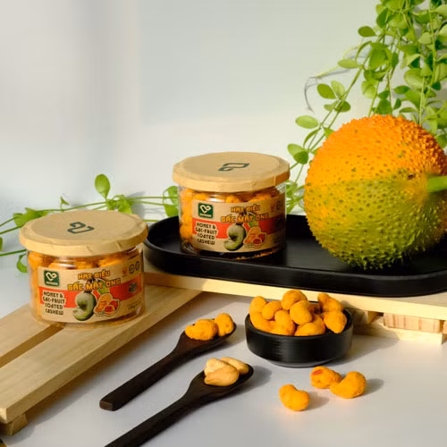 Hạt điều gấc mật ong