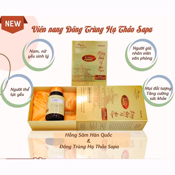 Viên nang đông trùng hạ thảo Sapa 