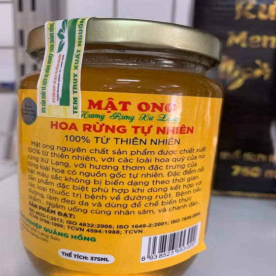 Mật ong hương rừng xứ Lạng 