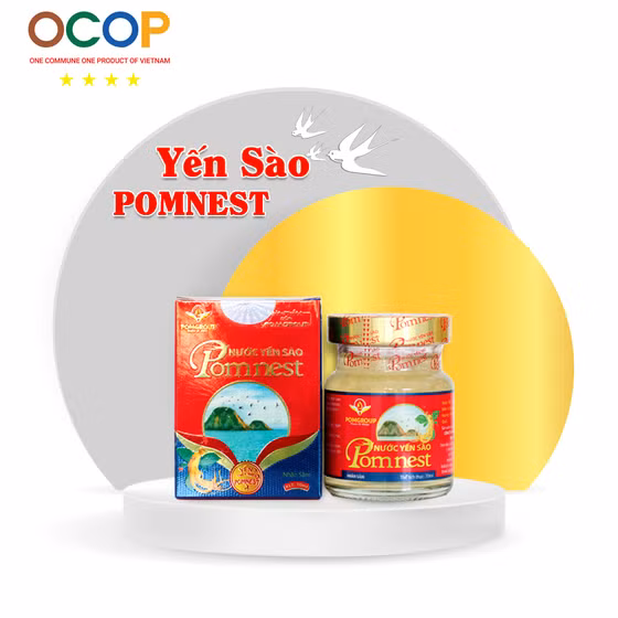 Nước yến sào Pomnest nhân sâm