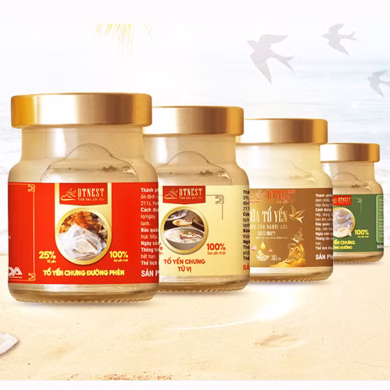 Tổ yến chưng tứ vị