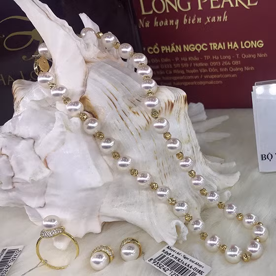 Bộ ngọc trai Akoya