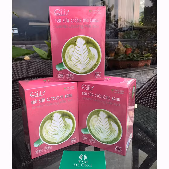 Trà sữa Oolong xanh Tam Đường