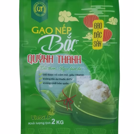 Gạo nếp bắc Quỳnh Thanh