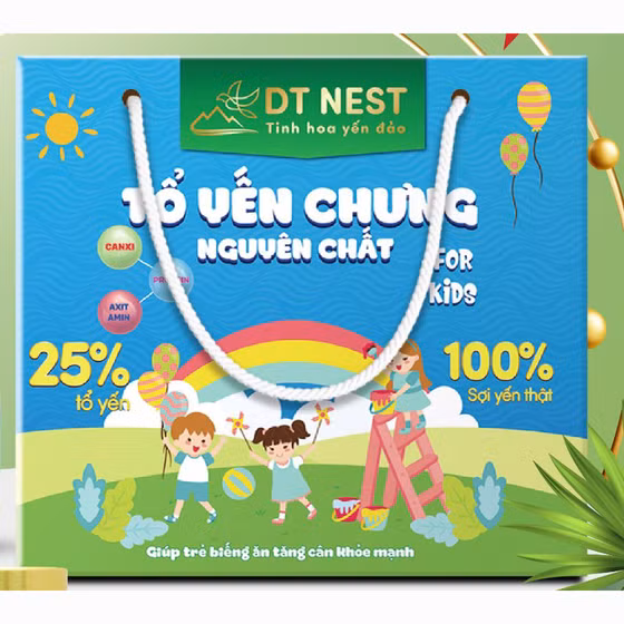 Tổ yến chưng nguyên chất dành cho trẻ DTNest