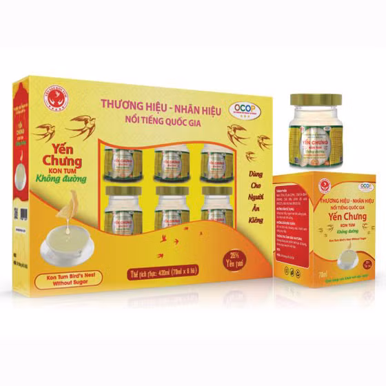 Yến chưng Kon Tum không đường