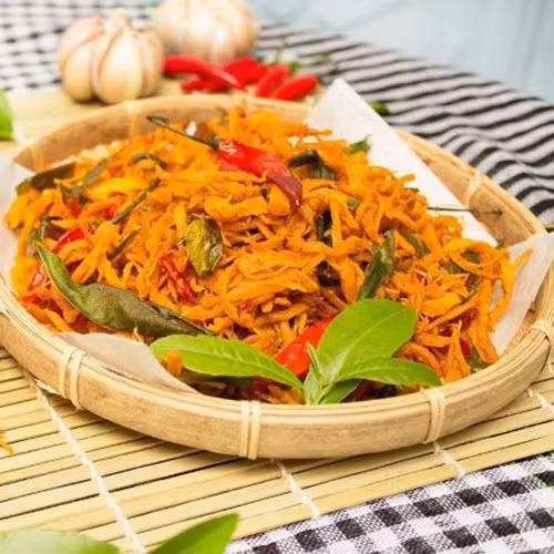 Khô gà lá chanh Yên Thế