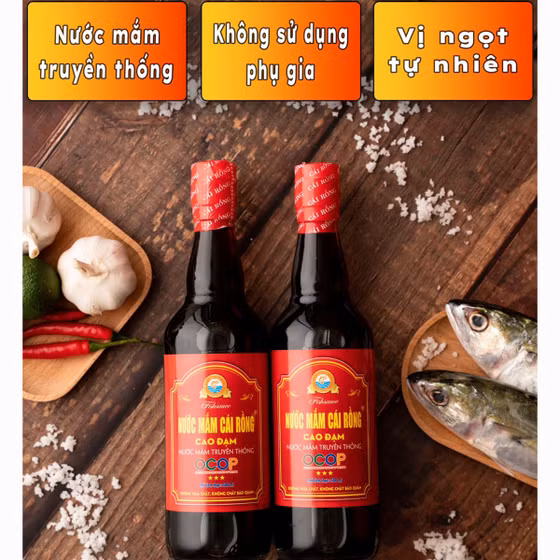 Nước mắm cao đạm Cái Rồng