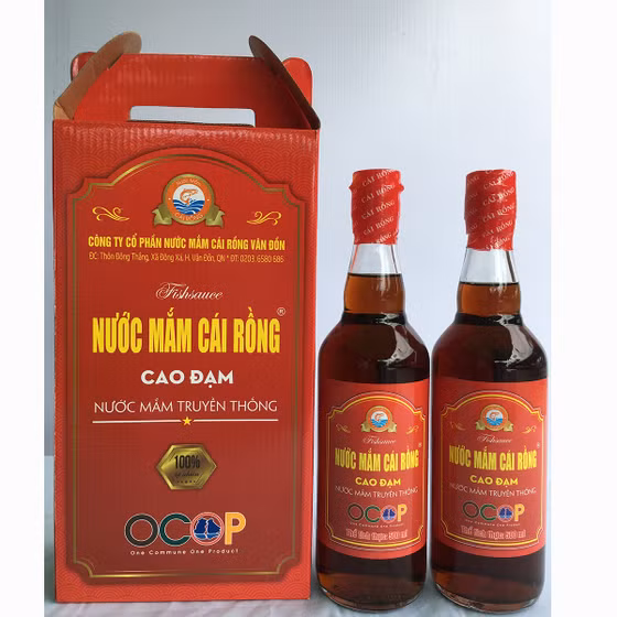 Nước mắm cao đạm Cái Rồng