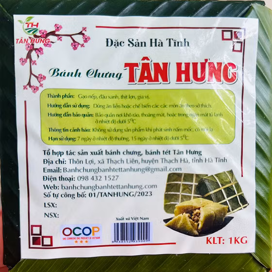Bánh chưng, bánh tét Ngô Chất