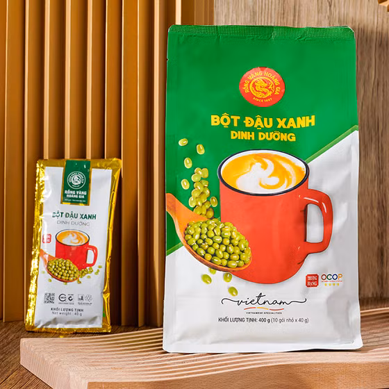 Bột đậu xanh dinh dưỡng Rồng Vàng Hoàng Gia