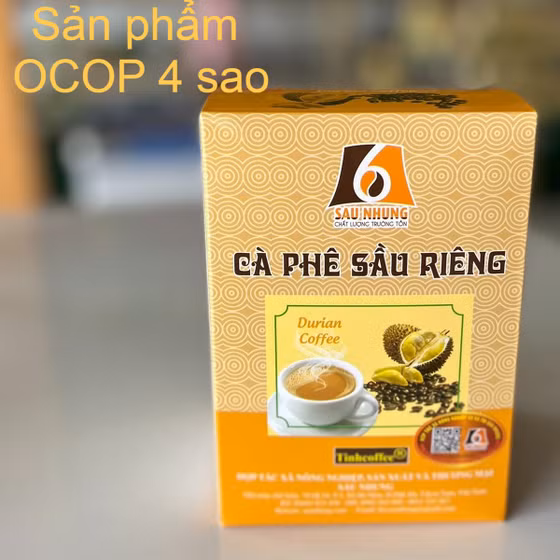 Cà-phê sầu riêng Sáu Nhung