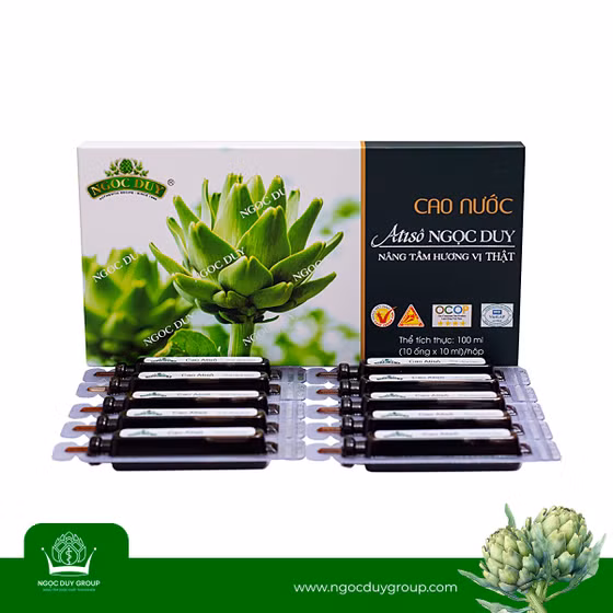 Cao nước atiso không đường Ngọc Duy