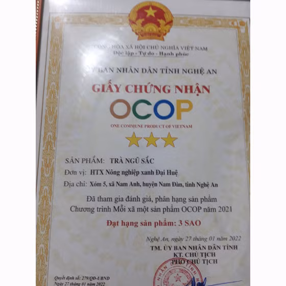 Trà ngũ sắc