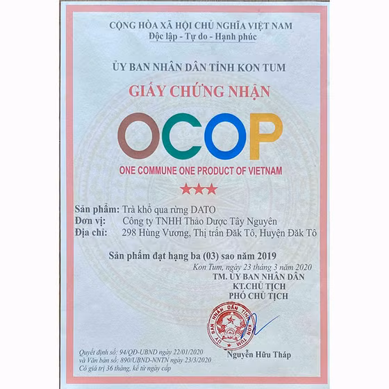 Trà khổ qua rừng DATO