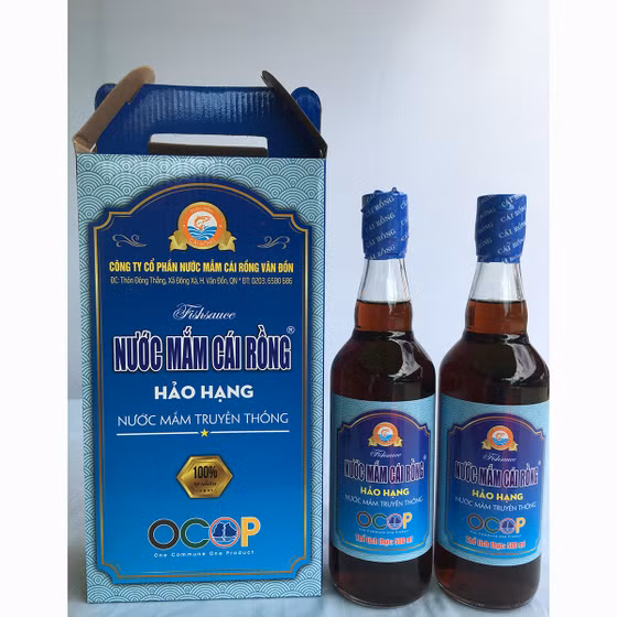 Nước mắm hảo hạng Cái Rồng