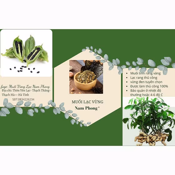 Muối lạc vừng Nam Phong