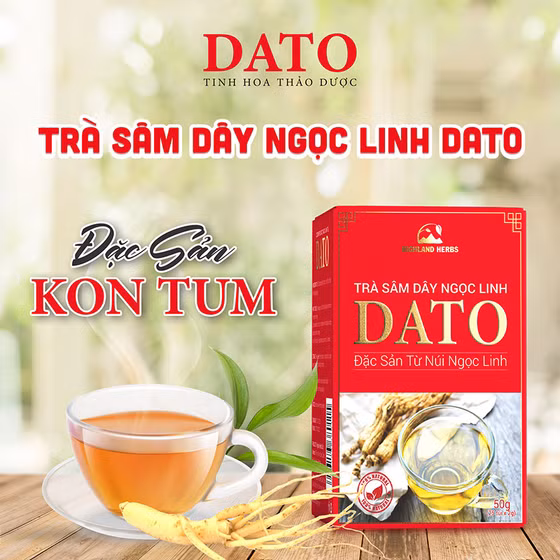 Trà sâm dây Ngọc Linh DATO