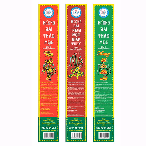 Hương bài thảo mộc Giáp Thủy
