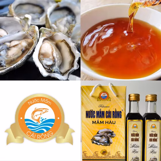 Nước mắm hàu Cái Rồng 