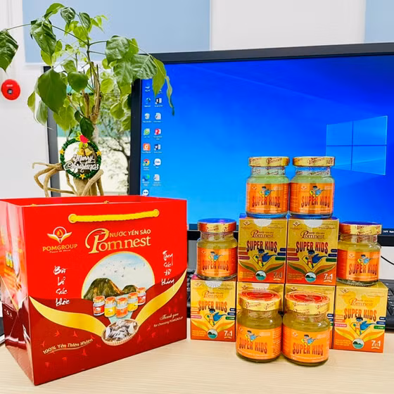 Nước yến sào Pomnest Super Kids 7 in 1