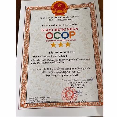 Nem Huế Bá Lộc