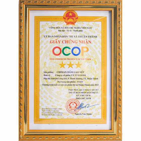 Chimax dấm gạo nếp