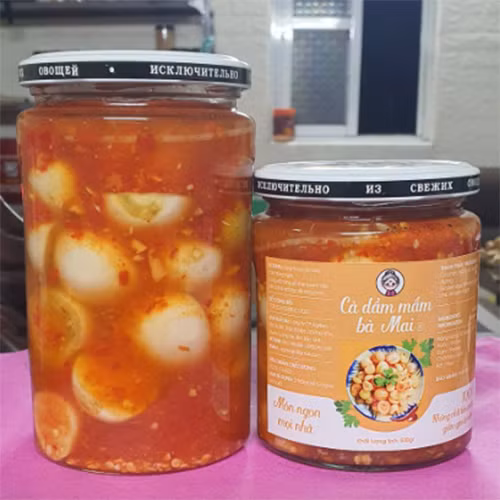 Cà dầm mắm bà Mai