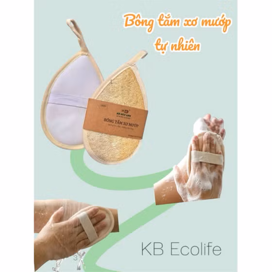 Bông tắm xơ mướp