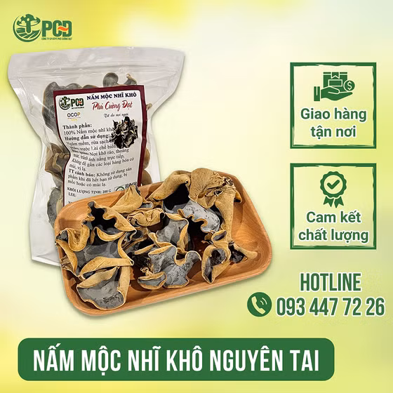 Nấm mộc nhĩ Phú Cường Đạt