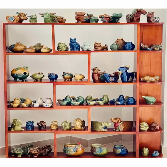Bộ gốm 12 con giáp