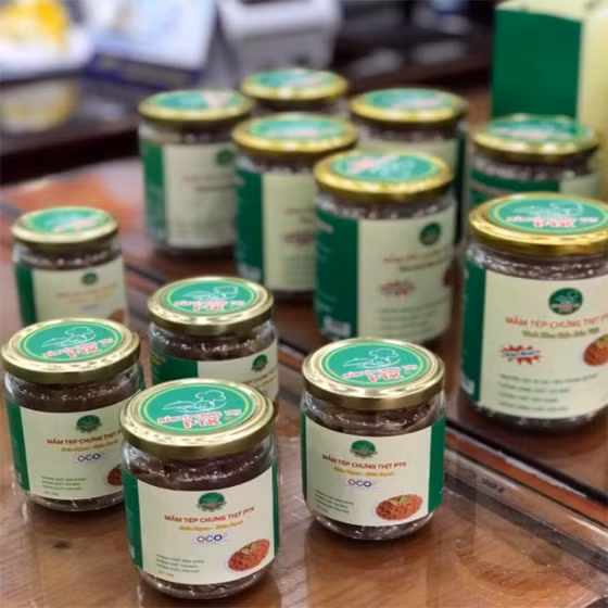 Mắm tép chưng thịt PTK