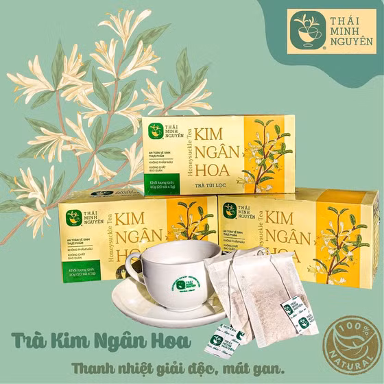 Trà Kim ngân hoa túi lọc