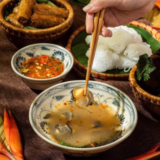 Bún ốc nguội Bà ngoại