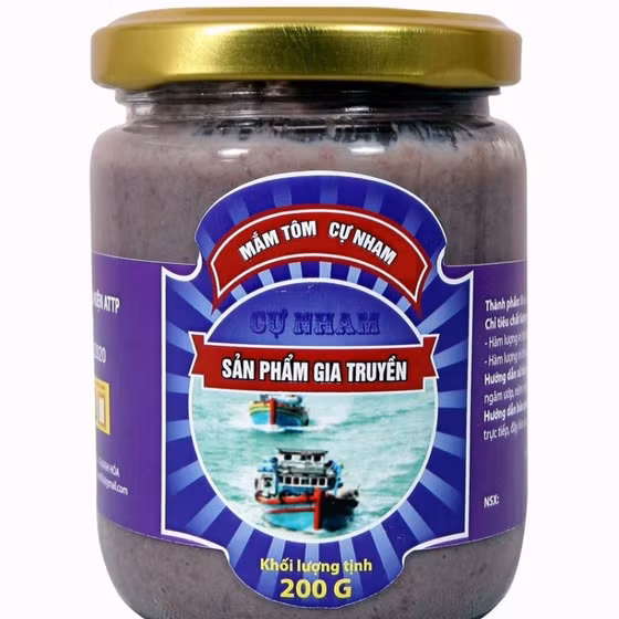 Mắm tôm sệt Cự Nham