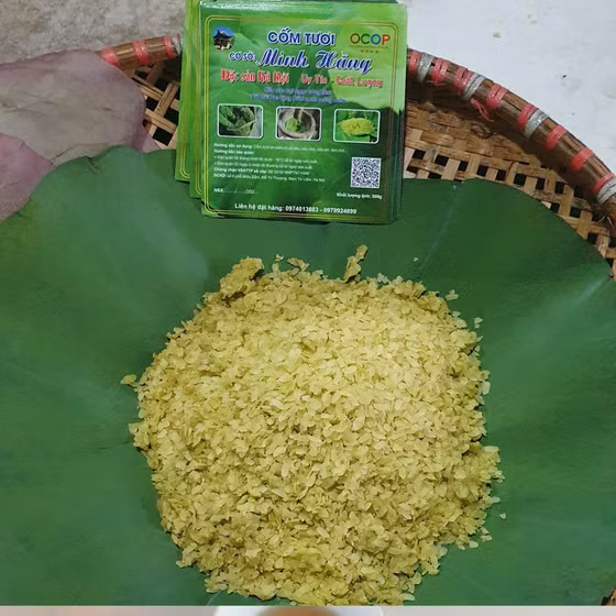 Cốm tươi