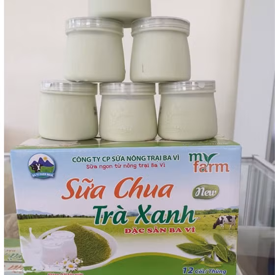 Sữa chua trà xanh Myfarm