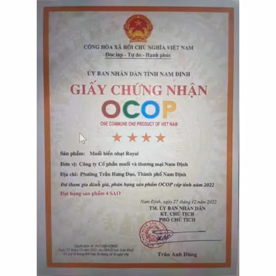 Muối biển nhạt Royal