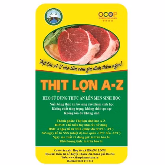 Thịt lợn A-Z