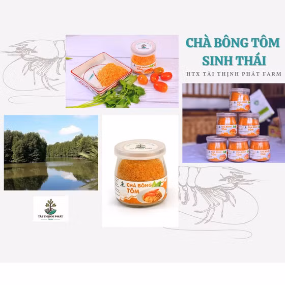 Chà bông tôm