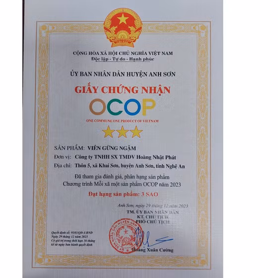 Viên gừng ngậm