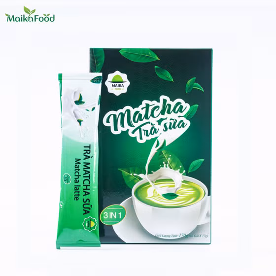 Trà matcha sữa Maika Food