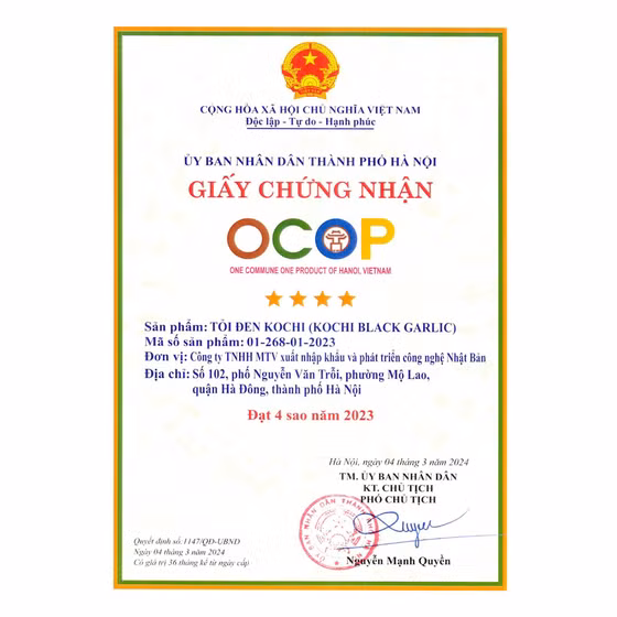 Tỏi đen Kochi