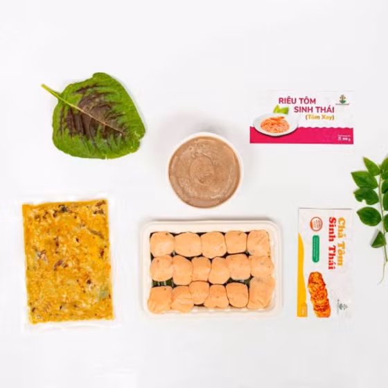 Chả tôm sinh thái 