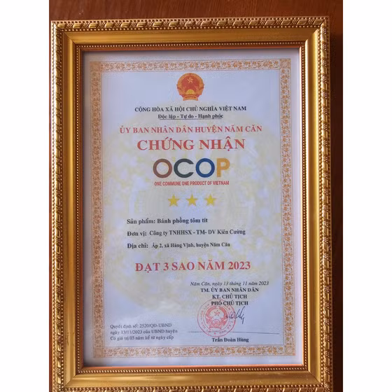 Bánh phồng tôm tít
