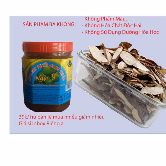 Chanh muối cam thảo Ngọc Ý