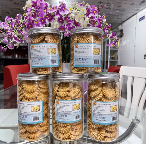 Bánh quy tinh bột ngô