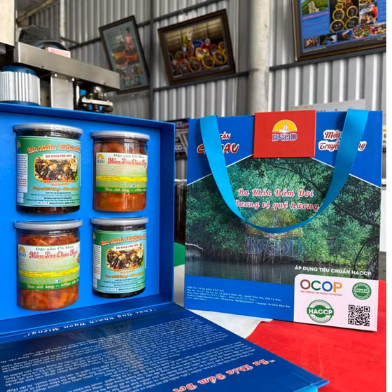  Ba khía trộn sẵn 